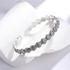 Retro Thai Silver Exquisite Simple Creative Shell Fashion 925 Sterling Silver Versatile Opening Bracelets SL063