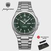 Men Sport Quartz Date Week Luxury Man Wristwatch Waterproof Luminous Stainless Steel Men's Watches Reloj