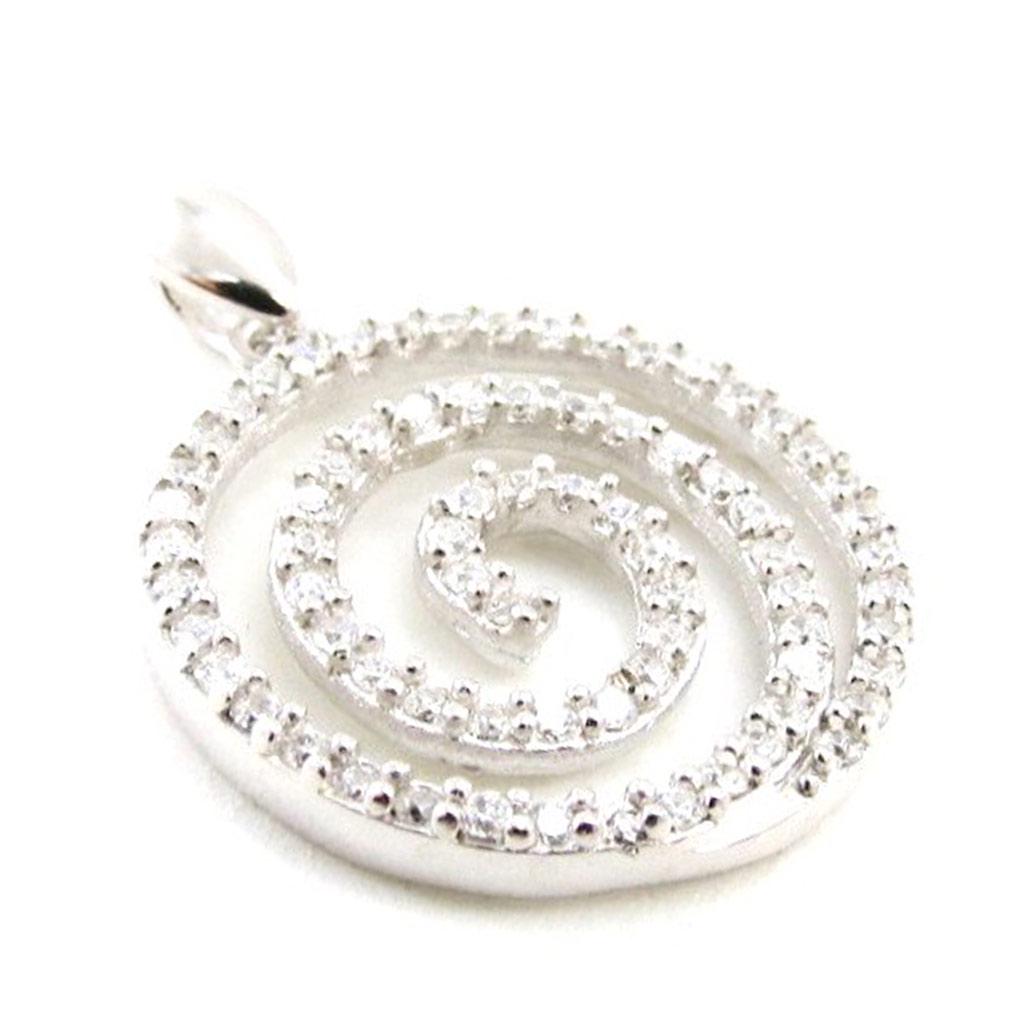 Les Trésors De Lily [I9833] - Pendentif Argent 'Déesse' Blanc
