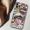 Apple Iphone15 Pro Mobile Phone Case David Statue Mobile Phone Case, Painted Anti-Drop Huawei Anti-Drop Mobile Phone