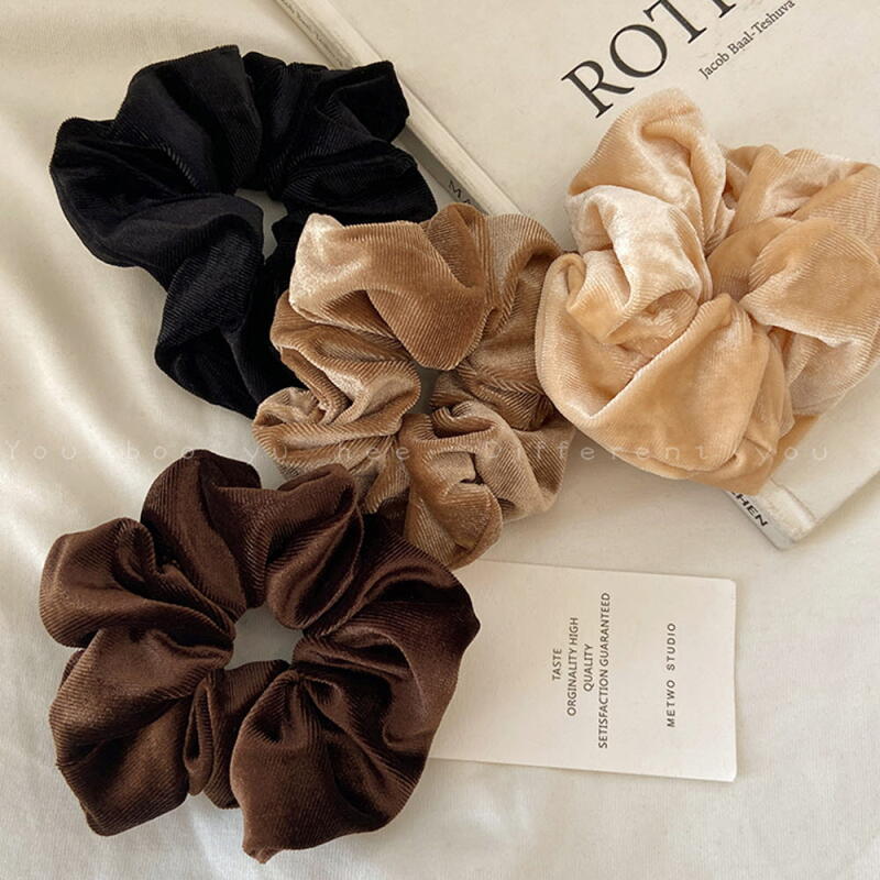 Modern Velvet Gopchang Hair Band 4P SET 4P evenly