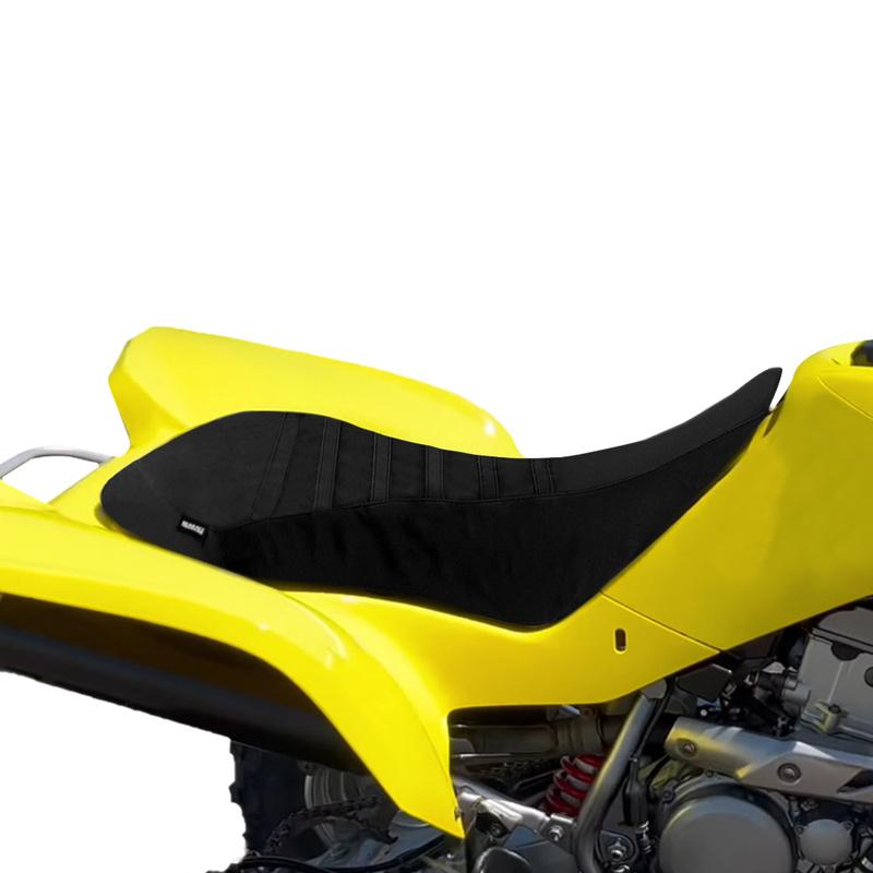 For Suzuki Quadsport Z400 / LTZ400 2003-2009 Kawasaki KFX400 2003-2006 Motorcycle Non-Slip Seat Cover Ribbed Gripper Seat Cover