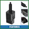 Motoforti Brake Stop Light Lamp Switch No.83311FG000 Brake Pedal Control Switch for Subaru WRX 2015-2021 Plastic Black Long-lasting