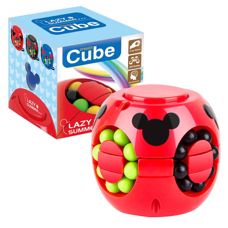 Magic Bean Gyroscope: Rotating Puzzle Toy for Kids