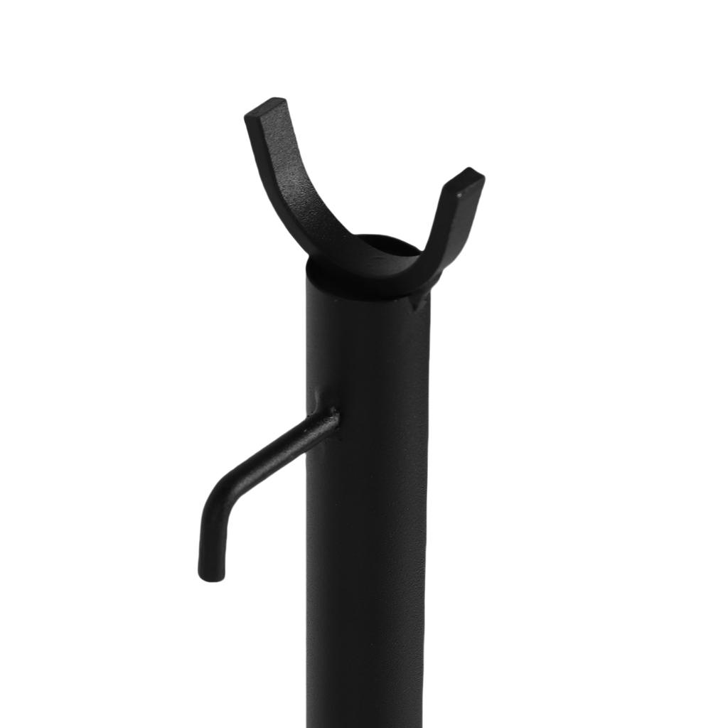 Portable Bike Rack with Iron Wheel, Adjustable Support for Multiple Bike Sizes, High Toughness Low C