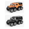 1/32 Russia Avtoros Shaman 8x8 ATV Armored Alloy Diecasts & Toy Vehicles Metal Toy Car Model Sound and Light Collection Kids Toy
