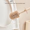 BDO Cream Wall-Mounted Toilet Brush Set