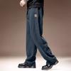 High-end drape Lyocell jeans men's autumn new loose straight American wide-leg casual pants men