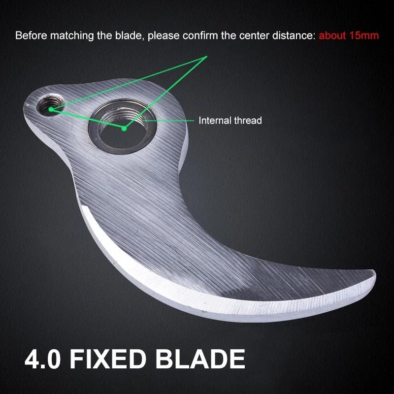 Beskjæringssaks Blad Stålblad Er Egnet for 30mm 40mm Elektrisk Beskjæringssaks Hagesaks Hageverktøy Tilbehør