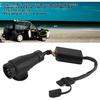 Trailer Truck Electric Adapter Converter Trailer Connector European 13?Pin to 4?Pin Taillight Circuit Wiring Adapter Plug and Play, Trailer winch