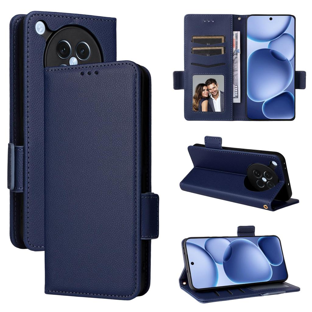 Flip Cover für OPPO Find X8S PU-Leder Ganzkörperschutz mit [RFID-Blockierung] Stoßfest Langlebig Retro Handyhülle