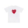Comme des Garçons PLAY COMME des GARCONS PLAY Red Emblem No Eyes T-Shirt 'White' Men's AZ-T222-051-1
