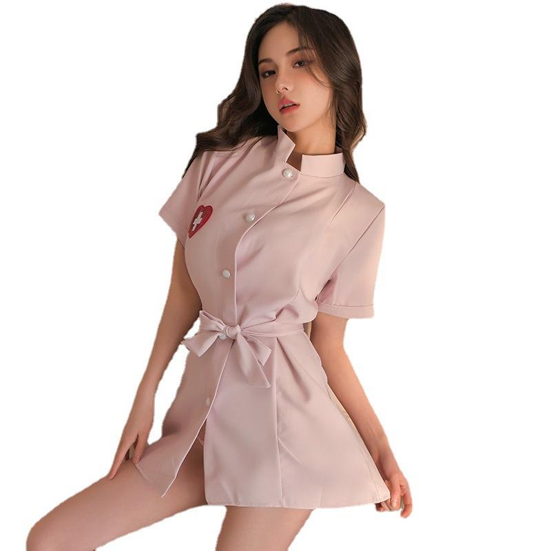 Sex Lingerie Plus Size Nurse Sexy Tease Seduction Fat Mm Robe Pure Desire Cos Cosplay Clothes
