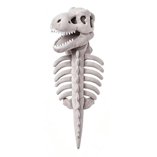Costume Divertente per Gatti di Halloween Costume Scheletro di Dinosauro Abbigliamento Carino Abbigliamento Comodo Outfit per Gatti Festa Cosplay Oggetti di Scena per Foto Animale Domestico Inverno