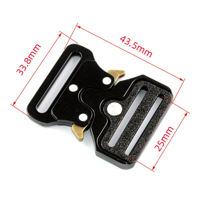 20 25 32 38 45 50Mm Set Cataramă Tactică cu Eliberare Rapidă Cataramă Metalică Automată pentru Curea Bărbați Clip Zinc Reglabil Cataramă Bărbați Pentru Curea