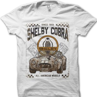 Shelby Cobra All American Muscle Classic Motorsport Oldtimer T-Shirt 06201