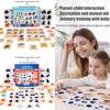 Wooden Animal And Fruit Matching Game For Early Learning And Cognitive Development
