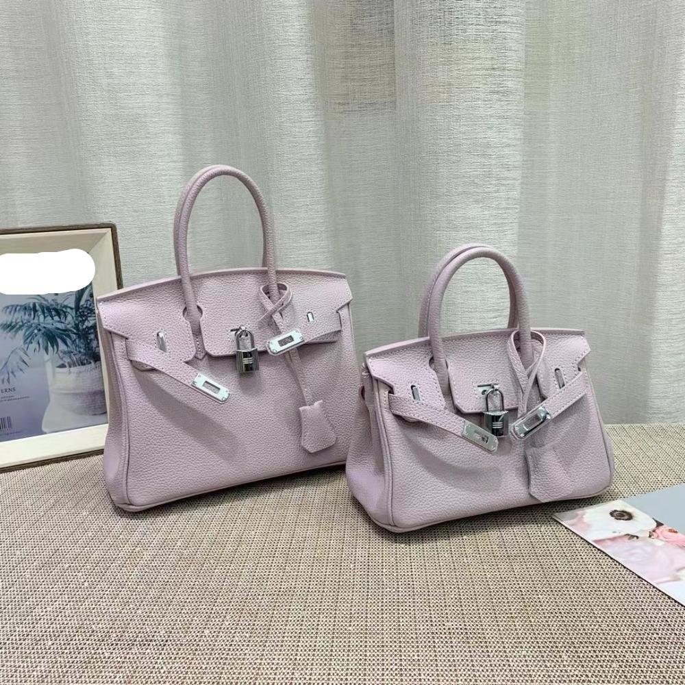 Small Handbag Women's Handbag Platinum Bag Cowhide Bag Pairing Bonus Togo Top Layer Leather Women's Bag Genuine Leather Shoulder Bag
