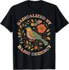 Radicalized by Basic Decency Floral Social Justice Unisex T-Shirt