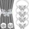 Deer Butterfly Shape Pearl Curtain Tieback For Living Room Bedroom Decorate