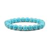 Bracciale in Pietra da 8mm Pietra Vulcanica Pietra Occhio di Tigre Cristallo Rosa Bracciale Elastico