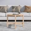 VidaXL Coffee Table Ø 62.5x45 Cm Solid Pine Wood 822302