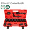 Shiyi Heavy-Duty Impact Wrench Socket Tool Set