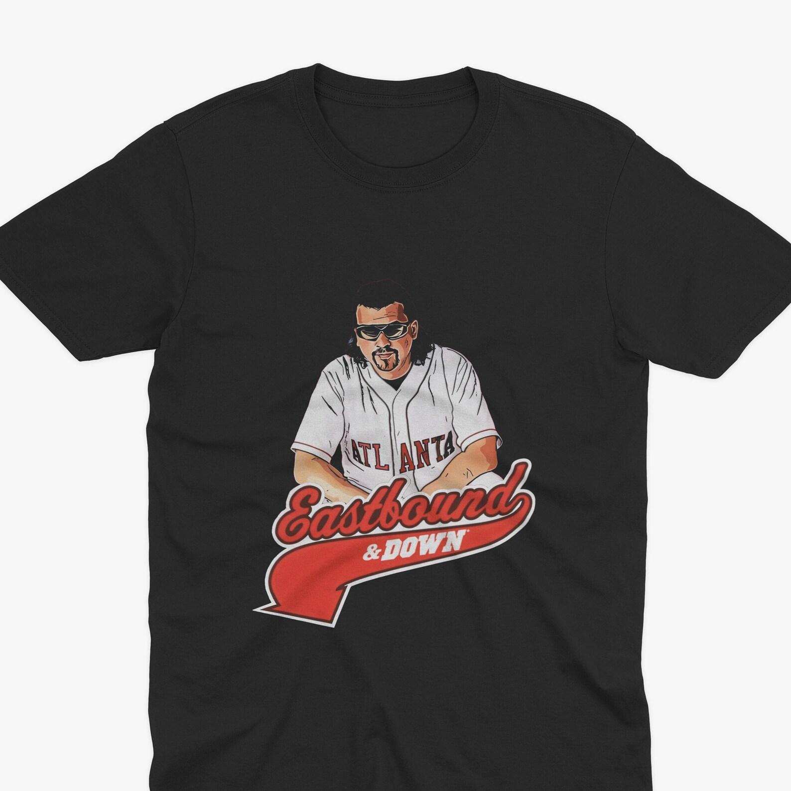 Kenny Powers Eastbound & Down, Kenny Powers Pitching Caricature Funny Retro Baseball Tee, Kenny Powers Funny T-Shirt, Kenny Powers Gift S