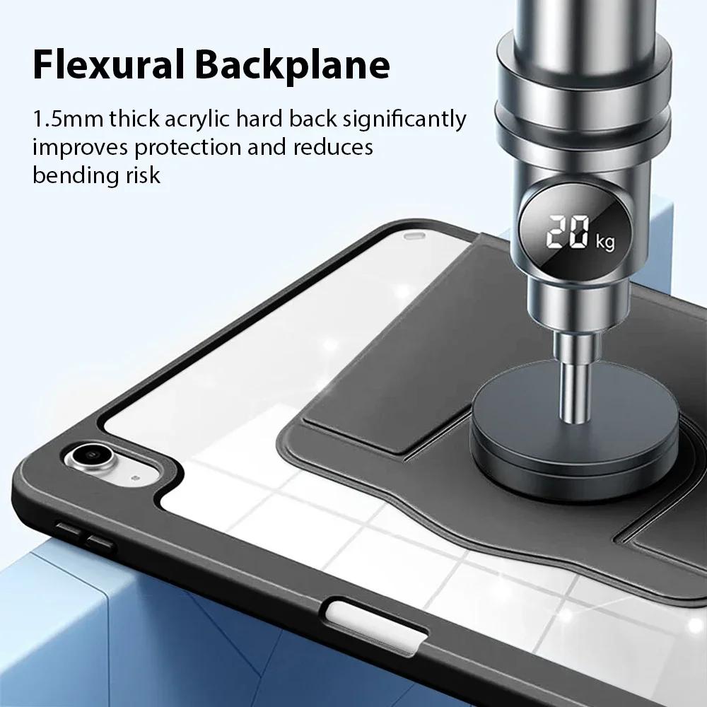 360° Rotation Case For iPad Pro 11 12.9 13 Inch 2025 10th 9th Generation Funda For Ipad Air 5 4 3 7th 8th 10.2 Mini 6 10.5 Cover