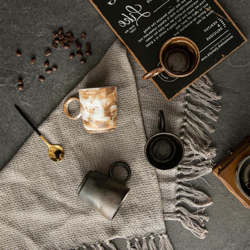 OLOEY Portable Bone China Coffee Cup