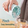 Silicone Cylinder Ice Cube Tray & Squeeze Toy - Food Grade Ice Mold & Storage Box