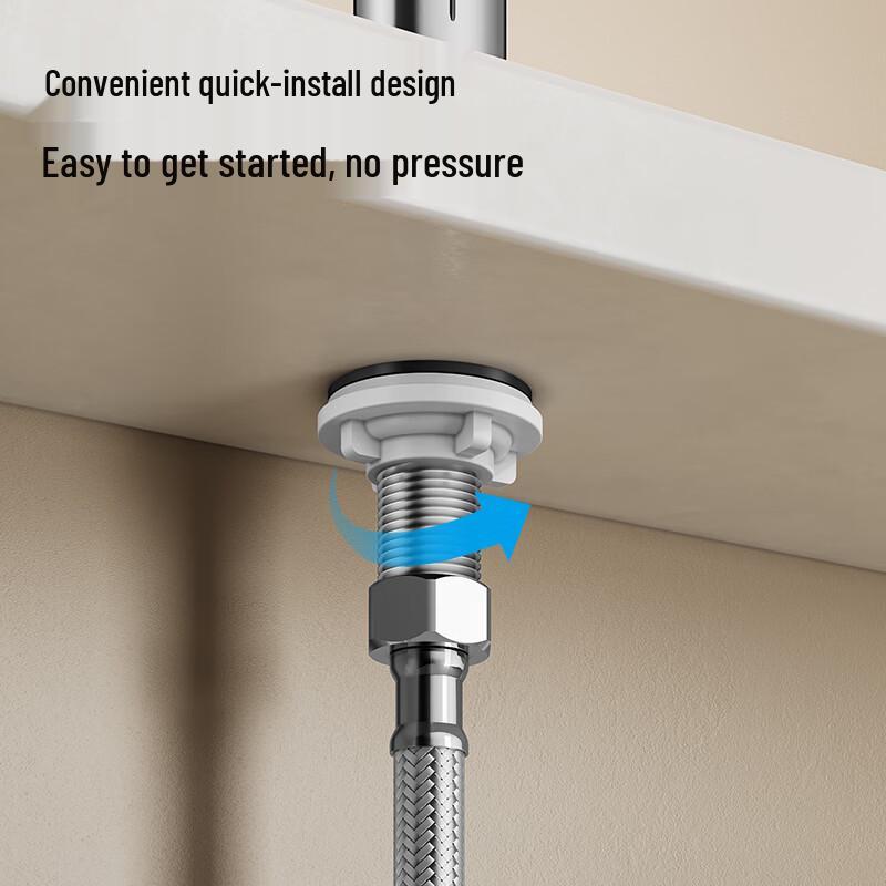 JOMOO Stainless Steel Single Cold Basin Faucet