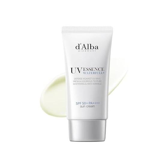 [d Alba Official] Waterfull UV Essence Sun Cream (50ml) Waterfull UV Essence Sun Cream Sunscreen Vita, Essence (Essence (50ml))
