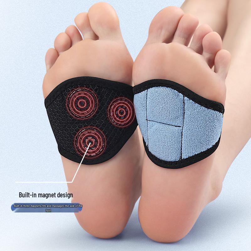 Elastic Magnetic Arch Support Foot Pads for Flat Feet
