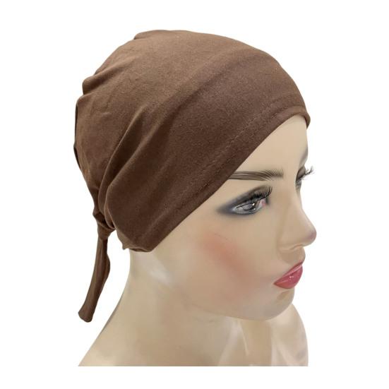 Etnisk stil høy hatt ensfarget knutedesign pustende lett hodeplagg hatt utendørsaktiviteter hodeplagg