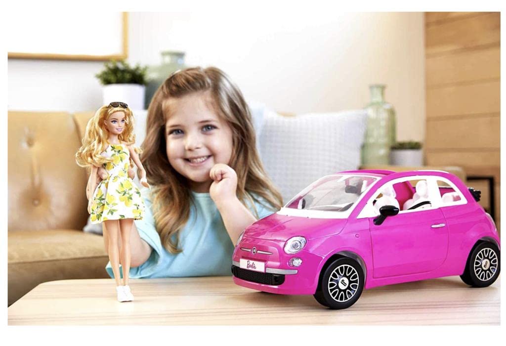 barbie Fiat 500 and Accessories 3 and GXR57 [Dress-up Doll/Vehicle] [Doll Included] [Ages Up]