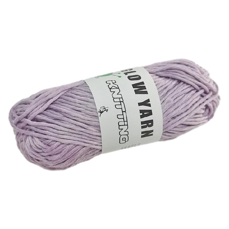 2mm Glowing Cotton Yarn for Handmade Hat Crochet Thread Supplies Knitting Yarn