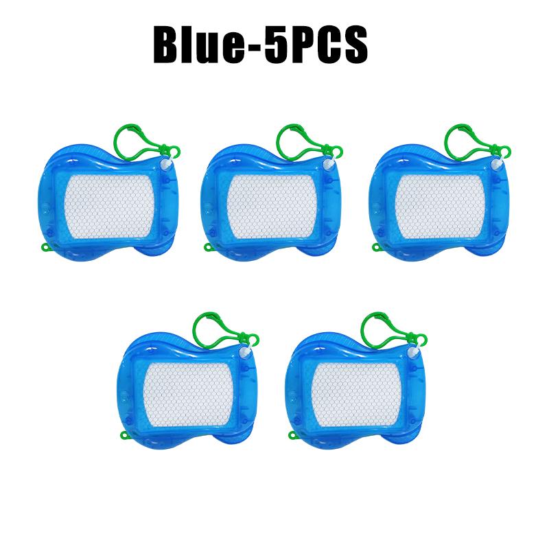 Kids Magnetic Doodle Board Keychain Portable LCD Writing Tablet Mini Drawing Pad Travel Toy Educational Erasable Gift