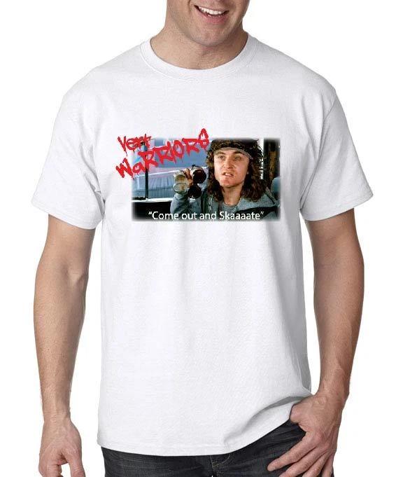 Launch Mode Vert Warriors skateboard white T-shirt S