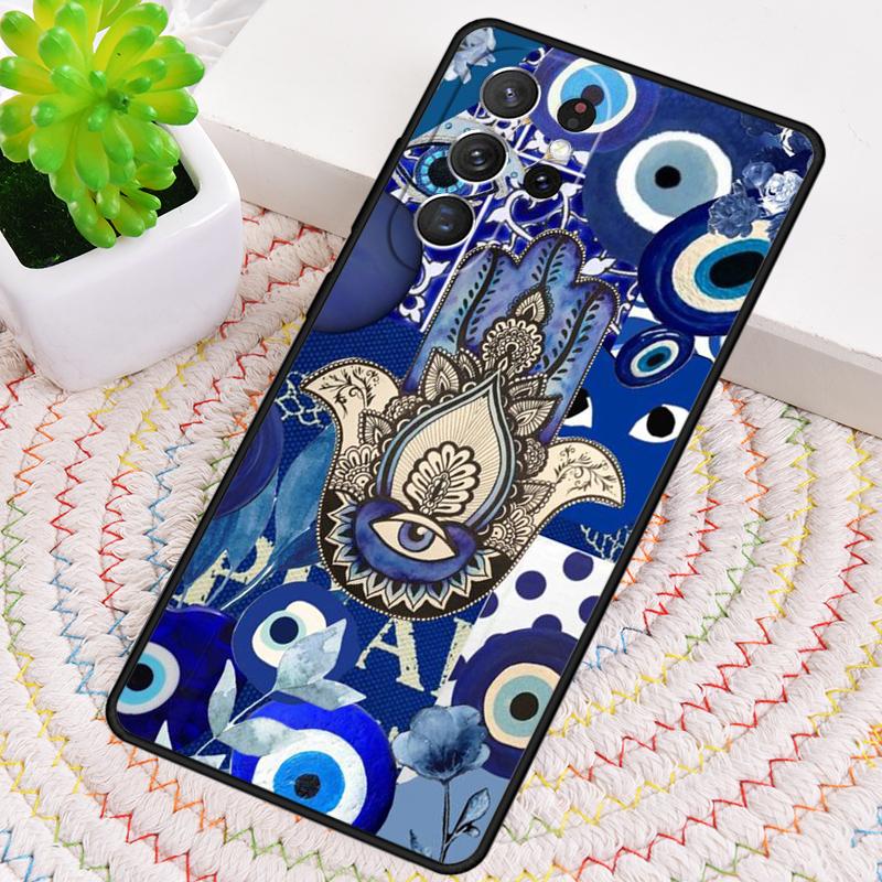 Evil Eye Phone Case for Samsung Galaxy Note 10 Pro S26 Ultra S23 S24 FE S25 S21 S22 PLUS Shockproof Cove