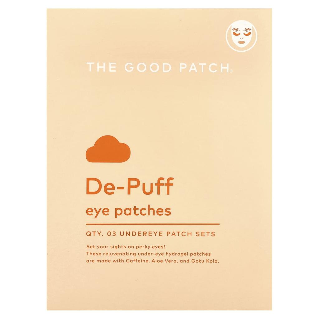 De-Puff Eye Patch, Set of 3 Patches
