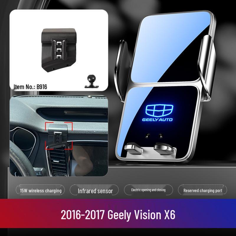 Car Phone Holder for Geely Boyue PRO, Vision S1/X3/X6, Emgrand GL/GS