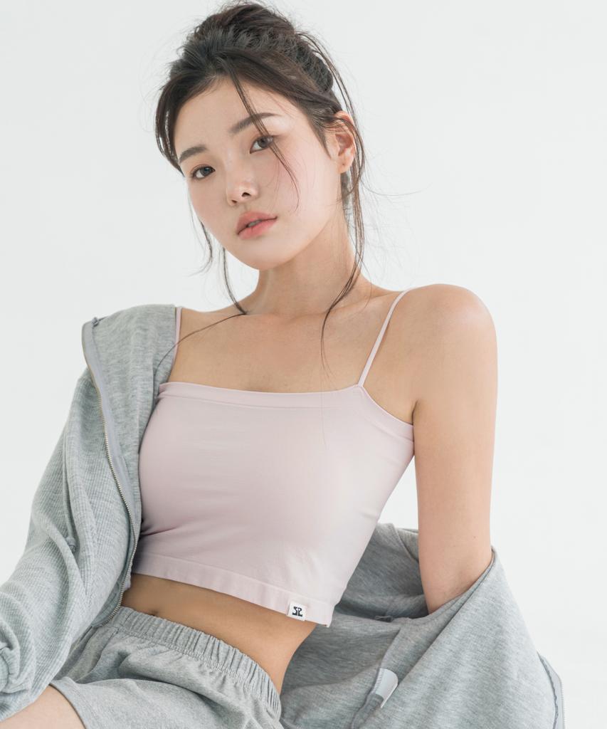 Dolosiwa [2Pack] Simple Tube Top Sleeveless (2 Types)_6 Colors