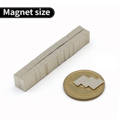 10x5x1mm Superstarker Neodym-Magnet N35 NdFeB Permanentmagnet Magnet Block Leistungsstarke Magnete Kühlschrankmagnet