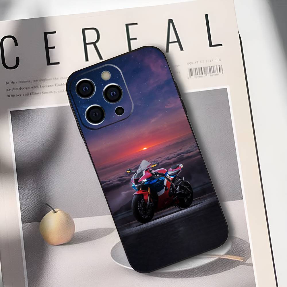 M-Motorcycles H-1000-rr Phone Case For IPhone 17,16,15,14,13,12,11,Plus,Pro,Max,Plus,XS,soft case Black silicone iPhone13