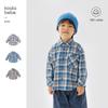 Camisa de Flanela Xadrez para Meninos Nariz de Coala