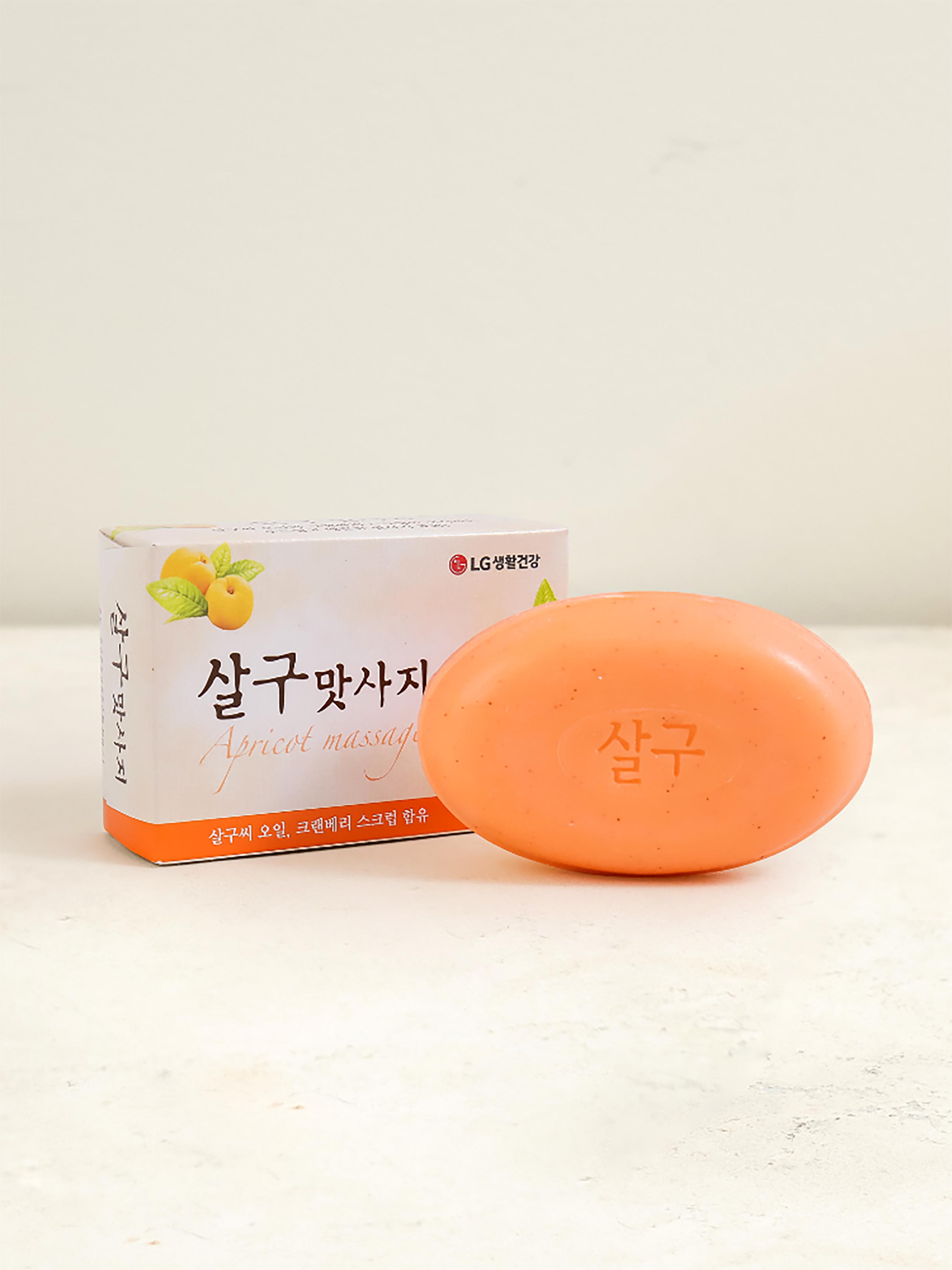 Debon Apricot Massage Soap Bar 1ea