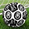 1PC Lion Emblem Ornate Letter R Soccer Ball Size 5 Football Machine Sewn Indoor/Outdoor Universal Football S74