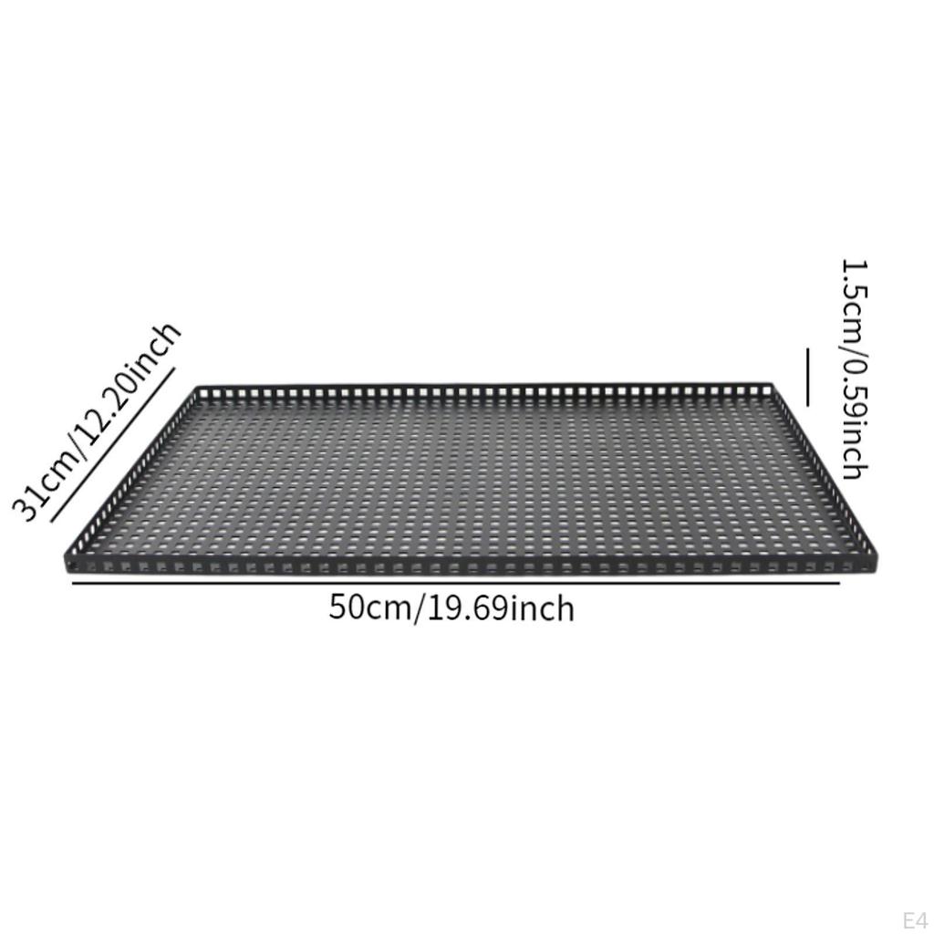 Container for Snacks, Desktop Organizer Tray, Rectangle Design Jewelry Holder Events and