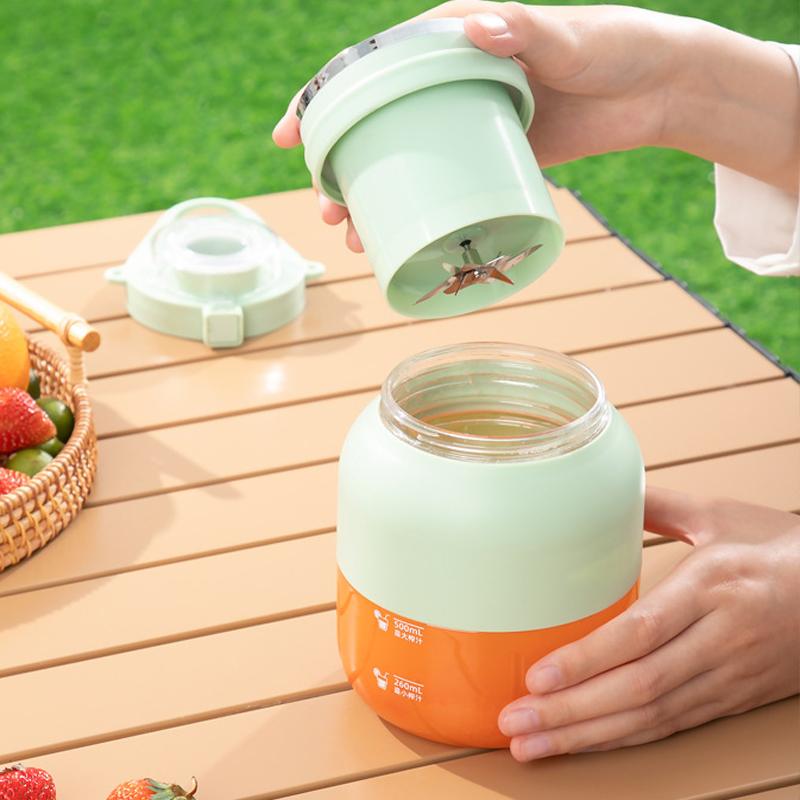 Мини-портативный миксер с USB-зарядкой — фото 6